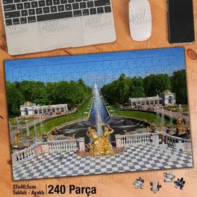 Asil Hobi Saint-Petersburg-Rusya-Medeniyet-Peyzaj Yapboz-Ayak Destekli Çerçeveli 240 Parça Puzzle