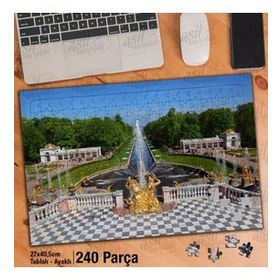 Asil Hobi Saint-Petersburg-Rusya-Medeniyet-Peyzaj Yapboz-Ayak Destekli Çerçeveli 240 Parça Puzzle