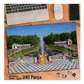Asil Hobi Saint-Petersburg-Rusya-Medeniyet-Peyzaj Yapboz-Ayak Destekli Çerçeveli 240 Parça Puzzle