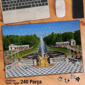 Asil Hobi Saint-Petersburg-Rusya-Medeniyet-Peyzaj Yapboz-Ayak Destekli Çerçeveli 240 Parça Puzzle