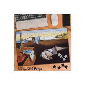 Asil Hobi Salvador Dali-Eriyen Saatler Yapboz-Ayak Destekli Çerçeveli 240 Parça Puzzle