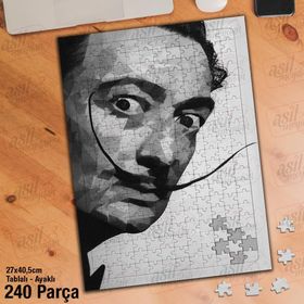 Asil Hobi Salvador Dali Yapboz-Ayak Destekli Çerçeveli 240 Parça Puzzle