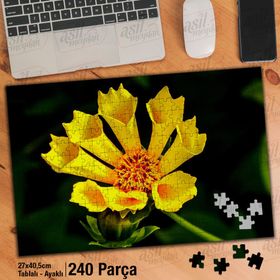 Asil Hobi Sarı Hoş Çiçek-Bitki-Doğa Yapboz-Ayak Destekli 240 Parça Puzzle