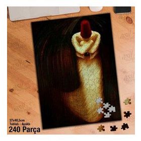 Asil Hobi Semazen-Tasavvuf-İslam Yapboz-Ayak Destekli Çerçeveli 240 Parça Puzzle