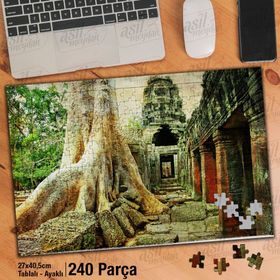Asil Hobi Tarih-Antika-Eski-Sütun-Mimari Yapboz-Ayak Destekli Çerçeveli 240 Parça Puzzle
