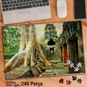 Asil Hobi Tarih-Antika-Eski-Sütun-Mimari Yapboz-Ayak Destekli Çerçeveli 240 Parça Puzzle