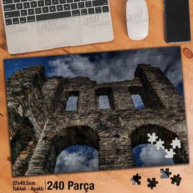 Asil Hobi Tarihi Yapı-Kültür-Gökyüzü-Manzara Yapboz-Ayak Destekli Çerçeveli 240 Parça Puzzle