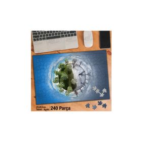 Asil Hobi Yaz-Kış Bitki Örtüsü-Evren-Doğa Yapboz-Ayak Destekli Çerçeveli 240 Parça Puzzle