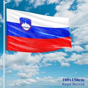 Asilmeydan 100x150 cm Slovenya Bayrağı