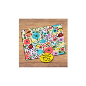 Asilmeydan 427476622 24 Parça Renkli Çiçekler Uğur Böceği Çocuk Puzzle Yapboz Tablo
