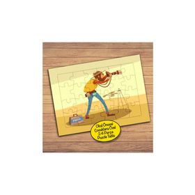 Asilmeydan 427811392 24 Parça Fotoğraf Çekimi Adam Çocuk Puzzle Yapboz Tablo