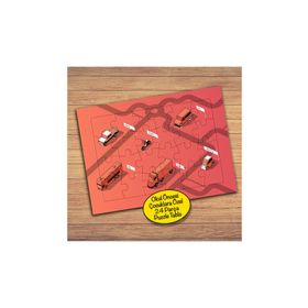 Asilmeydan 428074464 24 Parça Park Halindeki Araçlar Çocuk Puzzle Yapboz Tablo