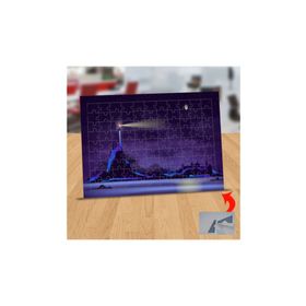 Asilmeydan 433096513 99 Parça Fenerle Aydınlanan Deniz Puzzle Yapboz Tablo