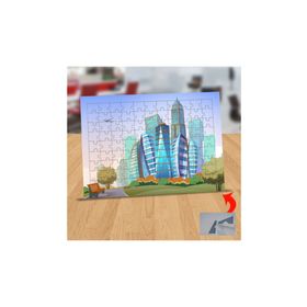 Asilmeydan 433134300 99 Parça Şehrin Plazaları Puzzle Yapboz Tablo