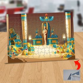 Asilmeydan 433201892 99 Parça Mısır Hazine Odası Puzzle Yapboz Tablo