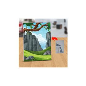 Asilmeydan 433217210 99 Parça Dağlar Arasında Ağaç Puzzle Yapboz Tablo