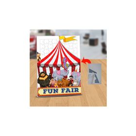 Asilmeydan 433218955 99 Parça Eğlenceli Sirk Çadırı Puzzle Yapboz Tablo