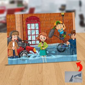Asilmeydan 433248183 99 Parça Su Altında Habercilik Puzzle Yapboz Tablo