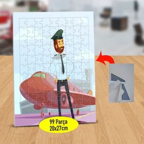 Asilmeydan 433445318 99 Parça Uçaktan Innen Pilot Puzzle Yapboz Tablo