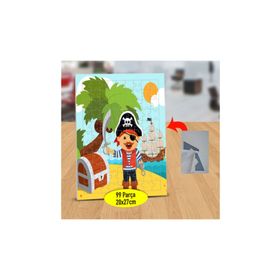 Asilmeydan 433445747 99 Parça Hazine Avcısı Korsan Puzzle Yapboz Tablo