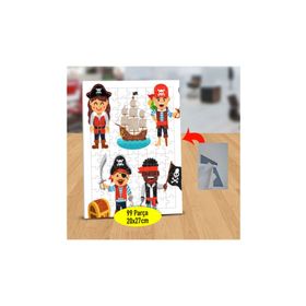 Asilmeydan 433447147 99 Parça Neşeli Küçük Korsanlar Puzzle Yapboz Tablo