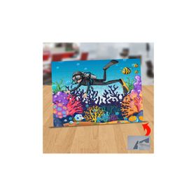 Asilmeydan 433465013 99 Parça Dalış Yapan Adam Puzzle Yapboz Tablo