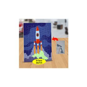 Asilmeydan 433474065 99 Parça Roket Kalkışı Puzzle Yapboz Tablo