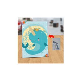 Asilmeydan 433475738 99 Parça Kıvrılan Güzel Balık Puzzle Yapboz Tablo