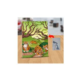Asilmeydan 433478000 99 Parça Ormanda Kaplan Sürüsü Puzzle Yapboz Tablo