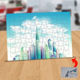 Asilmeydan 433501804 99 Parça Gökyüzü Ve Gökdelenler Puzzle Yapboz Tablo