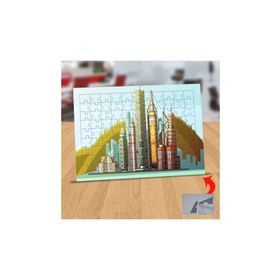 Asilmeydan 433505492 99 Parça Tasarım Uzun Plazalar Puzzle Yapboz Tablo