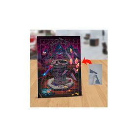 Asilmeydan 433510005 99 Parça Çeşmeden Su Içen Kuşlar Puzzle Yapboz Tablo