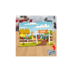 Asilmeydan 433524682 99 Parça Hayvanat Bahçesi Puzzle Yapboz Tablo