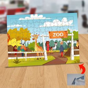 Asilmeydan 433524682 99 Parça Hayvanat Bahçesi Puzzle Yapboz Tablo