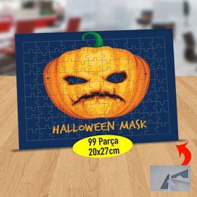 Asilmeydan 433751322 99 Parça Hallowen Maskesi Puzzle Yapboz Tablo