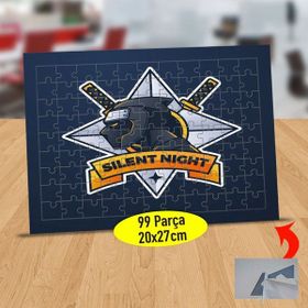 Asilmeydan 433775160 99 Parça Silent Night Oyunu Puzzle Yapboz Tablo