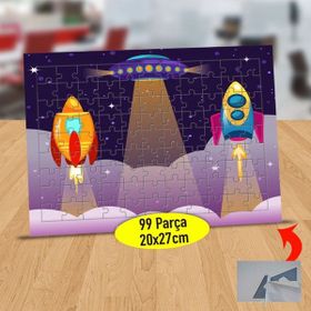 Asilmeydan 433803146 99 Parça İniş Yapan Roketler Puzzle Yapboz Tablo