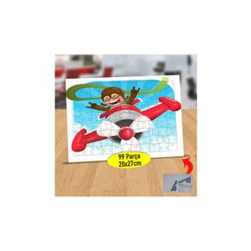 Asilmeydan 433818524 99 Parça Neşeli Uçan Pilot Puzzle Yapboz Tablo