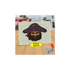 Asilmeydan 433822706 99 Parça Kötü Korsan Kaptan Puzzle Yapboz Tablo