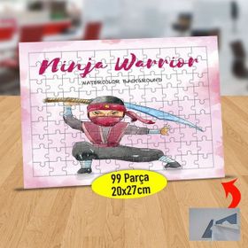 Asilmeydan 433870105 99 Parça Asi Ninja Savaşları Puzzle Yapboz Tablo