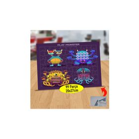 Asilmeydan 433884887 99 Parça Heybetli Yaratıklar Puzzle Yapboz Tablo
