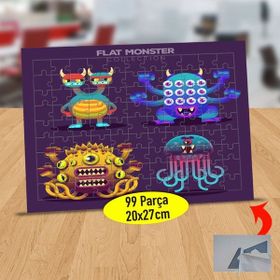 Asilmeydan 433884887 99 Parça Heybetli Yaratıklar Puzzle Yapboz Tablo