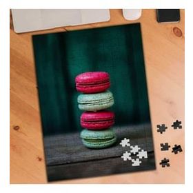 Asilmeydan 455389598 240 Parça Renkli Makaron Dizilimi Puzzle Yapboz Tablo