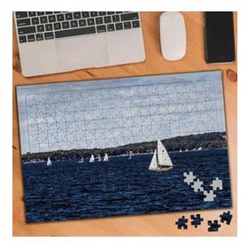 Asilmeydan 455394404 240 Parça Denizde Yelkenli Gemiler Puzzle Yapboz Tablo