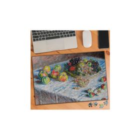 Asilmeydan 455416492 240 Parça Elma Ve Üzümler Claude Monet Puzzle Yapboz Tablo