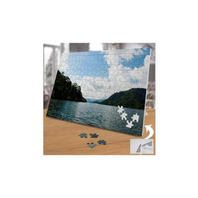 Asilmeydan 455418157 240 Parça Köy Deniz Manzarası Puzzle Yapboz Tablo