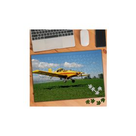 Asilmeydan 455451643 240 Parça Böcek Ilaçlama Uçağı Puzzle Yapboz Tablo