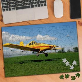 Asilmeydan 455451643 240 Parça Böcek Ilaçlama Uçağı Puzzle Yapboz Tablo
