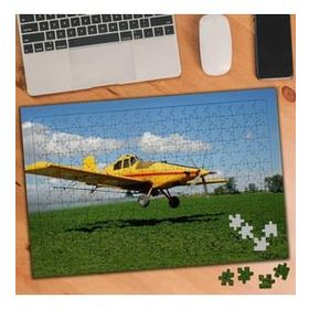 Asilmeydan 455451643 240 Parça Böcek Ilaçlama Uçağı Puzzle Yapboz Tablo