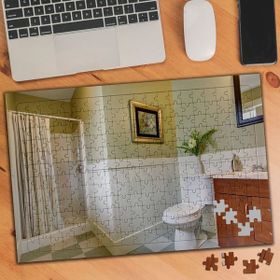 Asilmeydan 455452763 240 Parça Banyo Dekor Tasarım Puzzle Yapboz Tablo